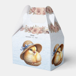 Little Chick Blue Ribbon Favoriete Box Bedankdoosjes