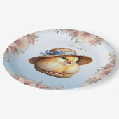 Little Chick Blue Ribbon Paper Bord (Gekanteld)