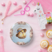 Little Chick Blue Ribbon Paper Bowl Papieren Kommen (Feest)