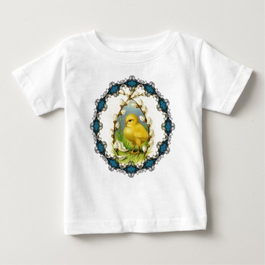 Little Chick Easter Baby Shirt (Voorkant)