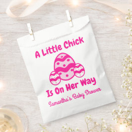 Little Chick Easter Baby shower Bedankzakje