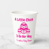 Little Chick Easter Baby shower Papieren Bekers (Voorkant)