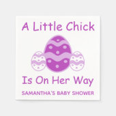 Little Chick Easter Baby shower Servet (Voorkant)