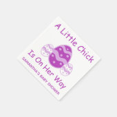 Little Chick Easter Baby shower Servet (Hoek)