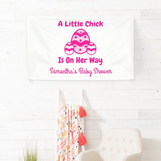 Little Chick Easter Baby shower Spandoek (Insitu)