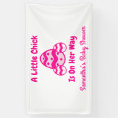 Little Chick Easter Baby shower Spandoek (Verticaal)