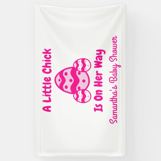 Little Chick Easter Baby shower Spandoek (Verticaal)