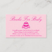 Little Chick Easter Books for Baby shower Informatiekaartje (Voorkant)