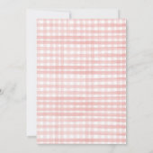 Little Chick Girl Boerderij Easter Chicken Birthda Kaart (Achterkant)