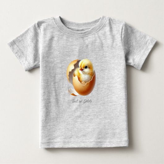 Little Chick Hatching Baby T-shirt (Voorkant)