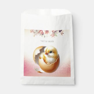 Little Chick Hatching Floral Favoriete Tassen Bedankzakje