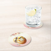 Little Chick Hatching Floral Paper Onderzetter (Insitu)