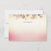 Little Chick Hatching Thank You Card Bedankkaart (Achterkant)