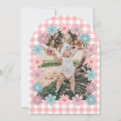 Little Chick is een uitnodiging voor een foto van  (Achterkant)