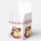 Little Chick Pink Ribbon Favoriete Box Bedankdoosjes (Geopend)