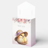 Little Chick Pink Ribbon Favoriete Box Bedankdoosjes (Geopend)