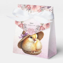 Little Chick Pink Ribbon Favoriete Box Bedankdoosjes
