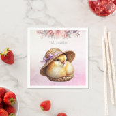 Little Chick Pink Ribbon servetten (Insitu)