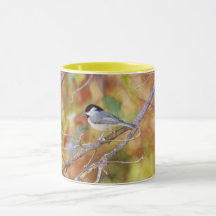 Little Chickadee Bird Ard Mok Cup