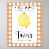 Little Chicken Favors Poster (Voorkant)