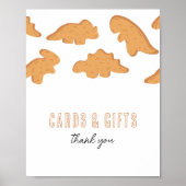 Little Chicken Nugget Kaarten & Geschenken Poster (Voorkant)