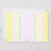 Little Chickens Baby shower Kaart (Achterkant)