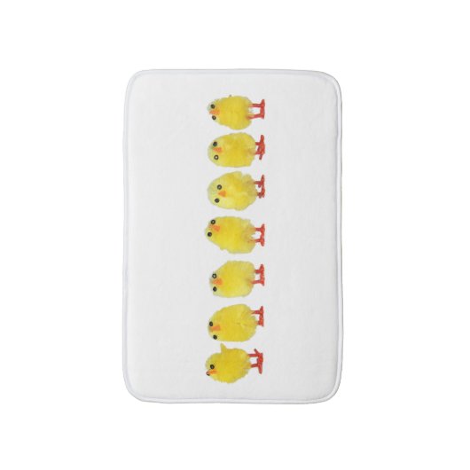 Little Chicks Bath Mat (Voorkant Verticaal)