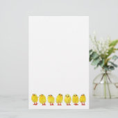 Little Chicks Stationery Briefpapier (Staand voorkant)