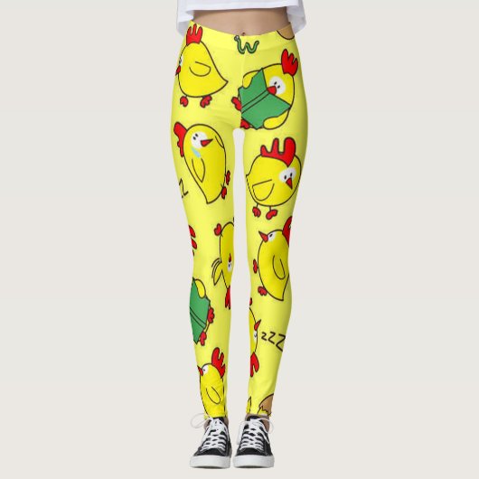 Little Chicky Chicky Leggings (Voorkant)