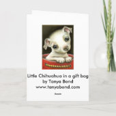 Little Chihuahua Kaart (Achterkant)