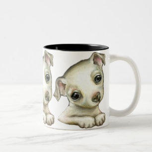 Little Chihuahua Tweekleurige Koffiemok