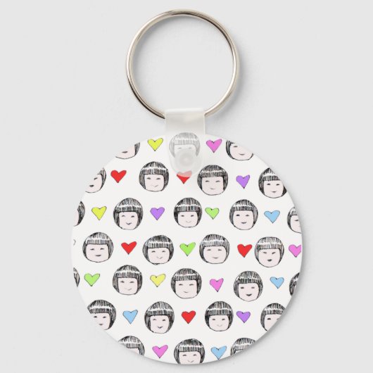 Little China Facets Key chain Sleutelhanger (Voorkant)