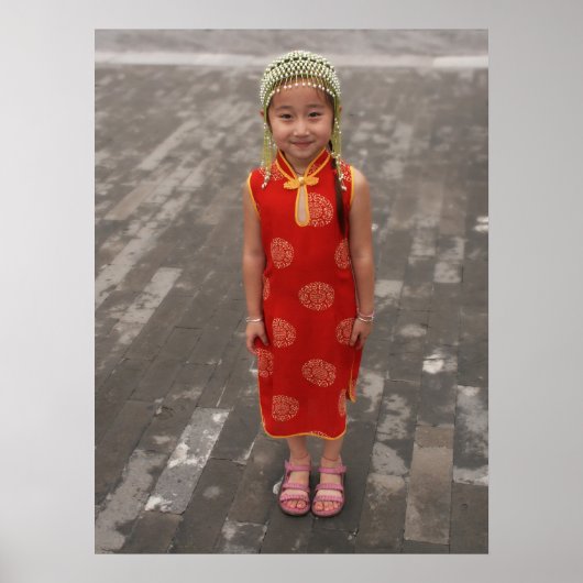 Little Chinese Girl Poster (Voorkant)