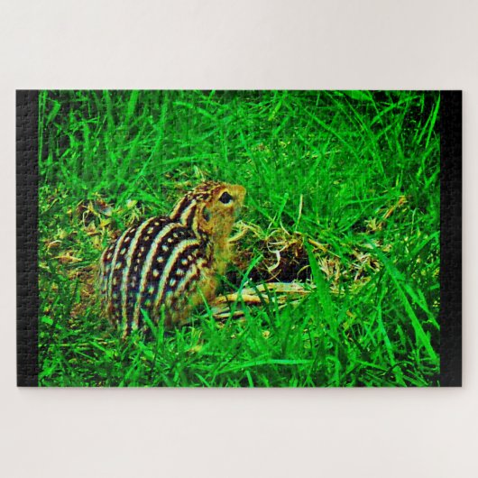 Little Chipmunk Legpuzzel (Horizontaal)
