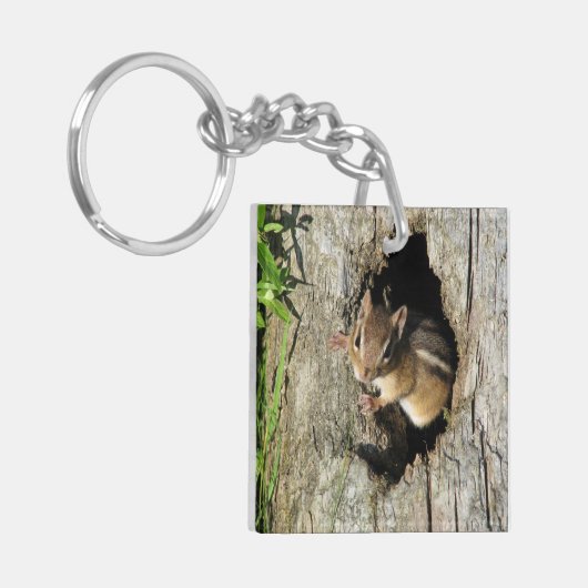 Little Chipmunk Sleutelhanger (Voorkant Links)