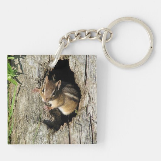 Little Chipmunk Sleutelhanger (Achterkant)