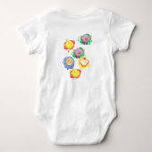 Little Chirpers Baby Bodysuit (Achterkant)