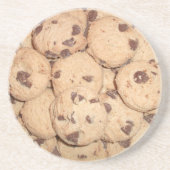 Little Chocolate Chip Cookies Zandsteen Onderzetter (Voorkant)