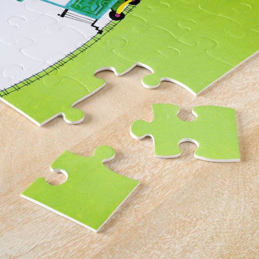 Little Choo Choo Legpuzzel (Zijkant)