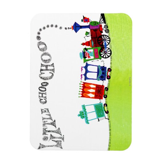 Little Choo Choo Magneet (Verticaal)