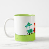 Little Choo Choo Tweekleurige Koffiemok (Links)
