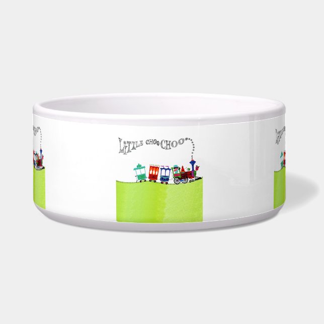 Little Choo Choo Voerbakje (Voorkant)