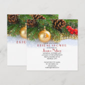 Little Christmas Balls Vrijgezellenfeest Kaart (Voorkant / Achterkant)