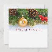 Little Christmas Balls Vrijgezellenfeest Kaart (Achterkant)