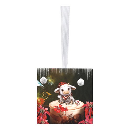 Little christmas cow decoratie (Rechts)