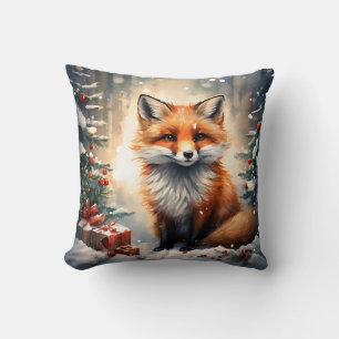 Little Christmas Fox Kussen