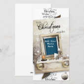 Little Christmas Miracles-fotokaart Feestdagenkaart (Voorkant / Achterkant)