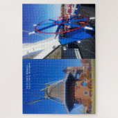 Little Chute Windmill Dutch Smock Mill, Wiel, WI Legpuzzel (Verticaal)