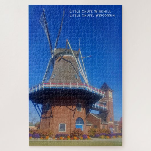 Little Chute Windmill Dutch Smock Mill, Wisconsin Legpuzzel (Verticaal)