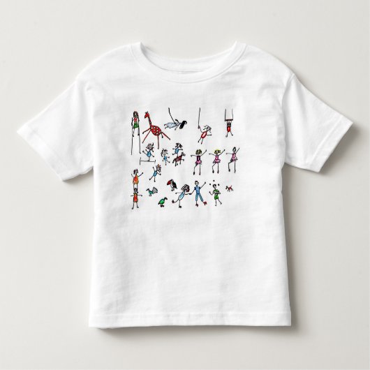 Little Circus Toddler T-shirt (Voorkant)